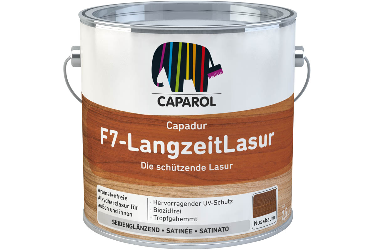 Capadur F7-LangzeitLasur 2,5 lt Kiefer